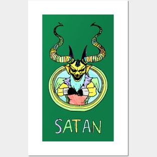 Color Book Satan 5 Posters and Art